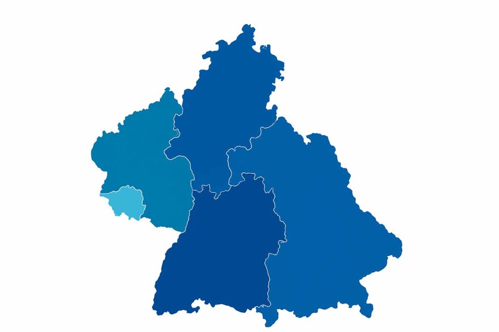 Industrievertretung Vertretungsgebiet Baden-Württemberg, Bayern, Saarland, Hessen